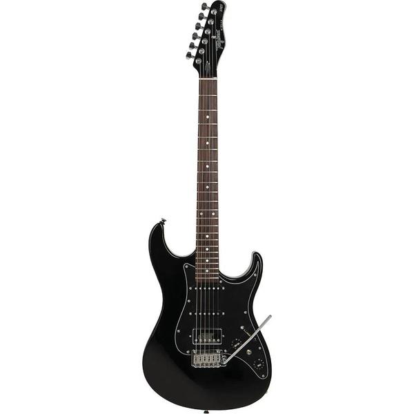 Imagem de Guitarra Tagima Stella Hss Preta escala escura super strato