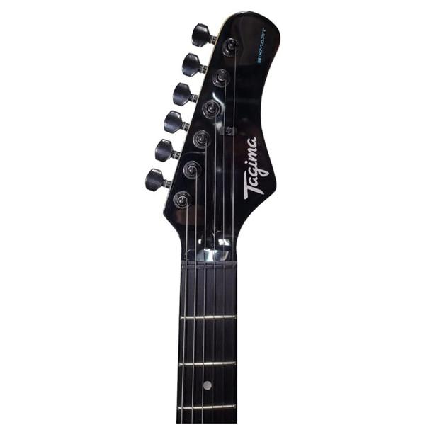 Imagem de Guitarra tagima strato 2s 1h fx escala escura escudo bk sixmart mdsv