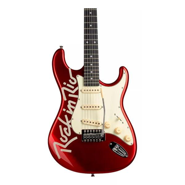 Imagem de Guitarra Tagima Stratocaster Edição Rock In Rio Candy Apple