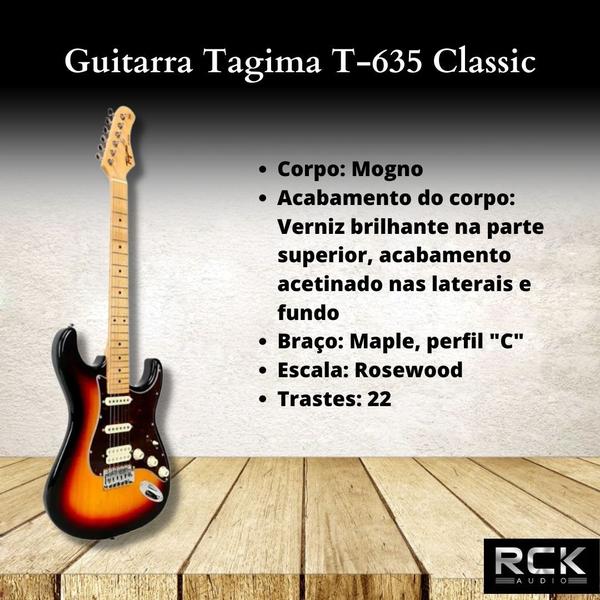 Imagem de Guitarra Tagima T-635 Classic