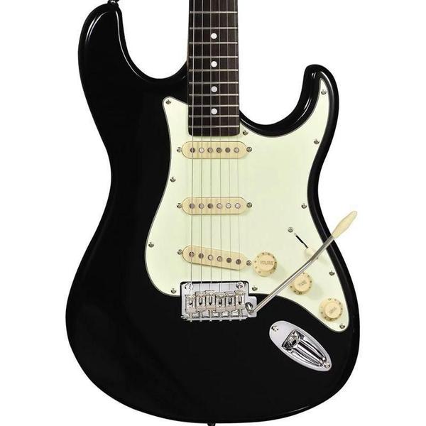 Imagem de Guitarra Tagima T635 T-635 Stratocaster Bk DF/MG Preto