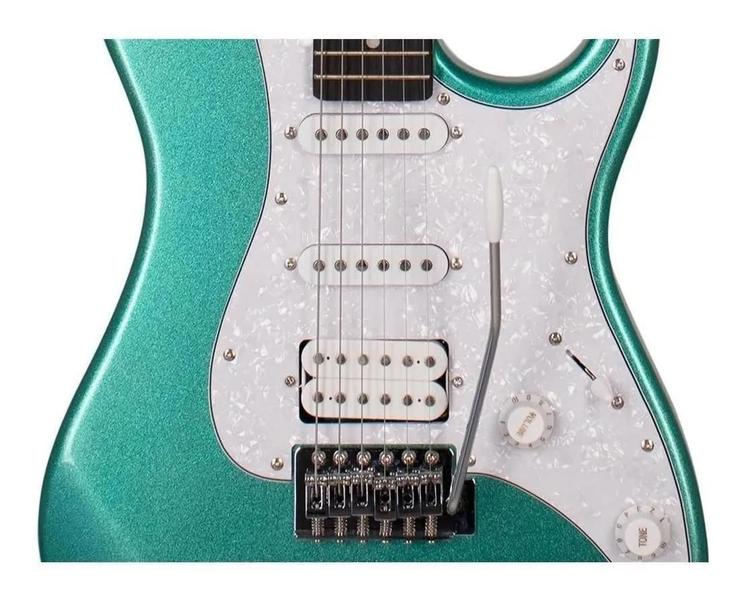 Imagem de Guitarra Tagima TG520 TG-520 MSG DF/PW Metallic Surf Green