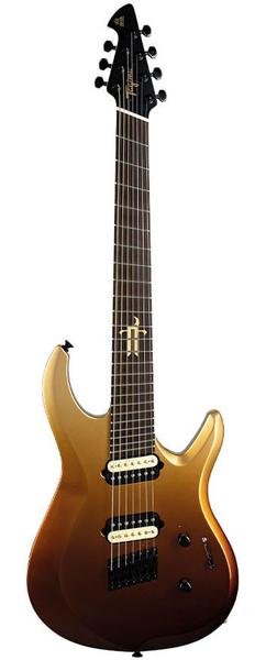 Imagem de Guitarra Tagima True Range 7 Multiscale Golden Coffee