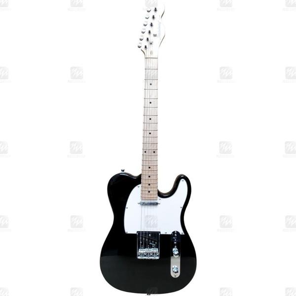 Imagem de Guitarra Telecaster Strinberg TC120S BK Preta Escudo Branco - Strinberg