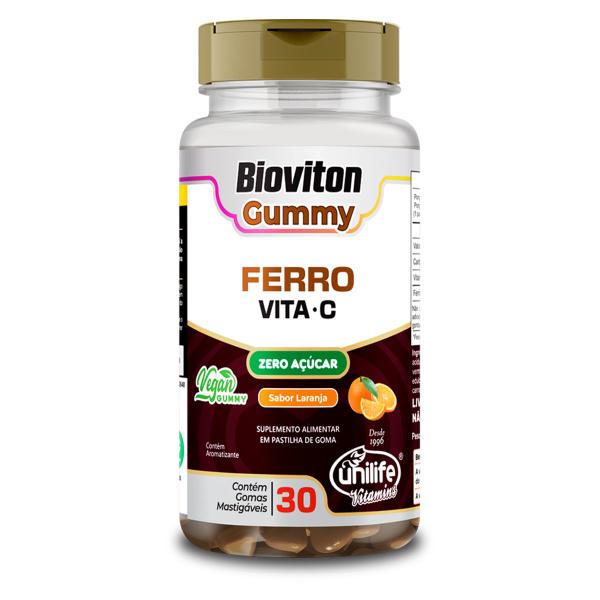 Imagem de Gummy Ferro + Vitamina C Sabor Laranja Unilife 30 Gomas