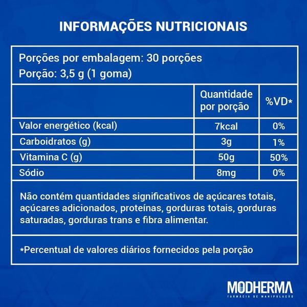 Imagem de Gummy Vinagre de Maçã Concentrado 30 Gomas Modherma