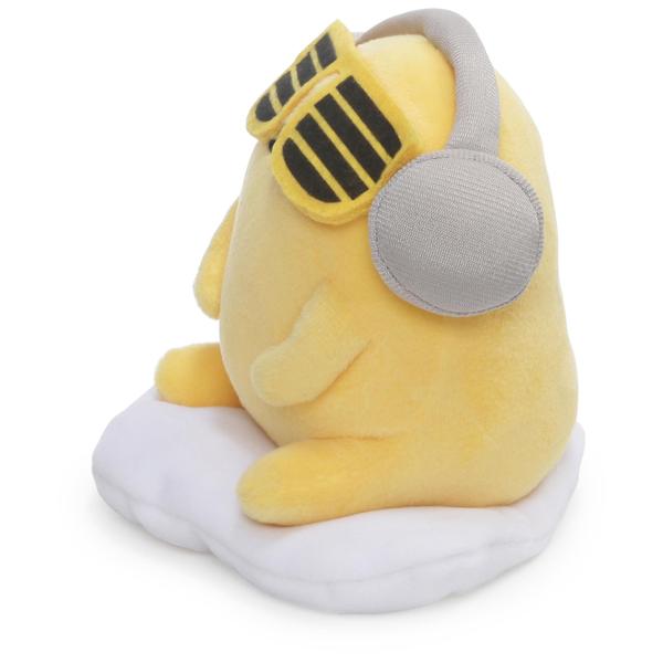 Imagem de GUND Gudetama com óculos escuros e fones de ouvido Lazy Egg Sanrio Plush, Amarelo, 5"