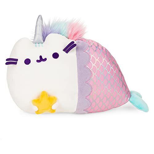 Imagem de GUND Pusheen Magical Lights Sereia Pusheenicorn Touch-Activated Light Up Gato de pelúcia animal de pelúcia, 12 "