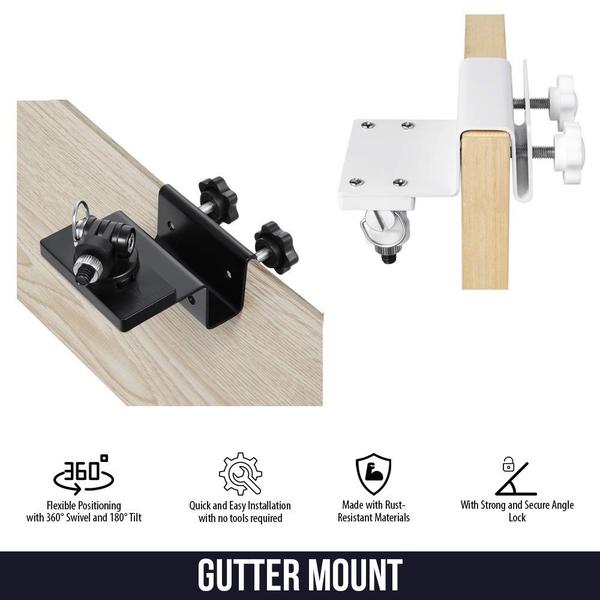 Gutter Mount Wasserstein à prova de intempéries para câmeras Blink Imagem de Gutter Mount Wasserstein à prova de intempéries para câmeras Blink