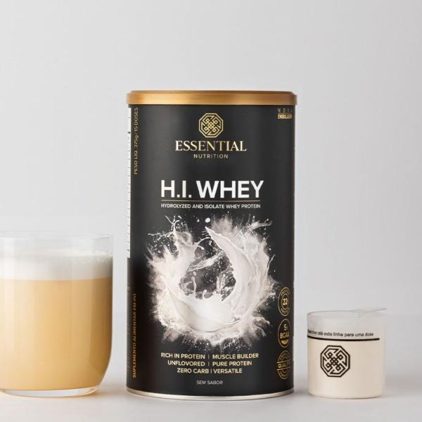 Imagem de H.I. Whey Protein Essential Nutrition 375g Sem Sabor