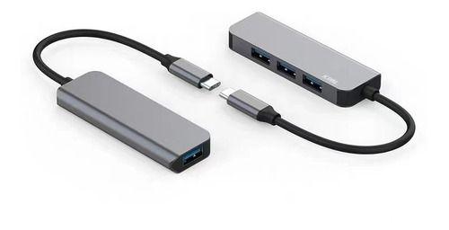 Imagem de Hab Usb Type-c 1 Porta Usb 3.0 5 Gbps+ 3 Portas Usb2.0