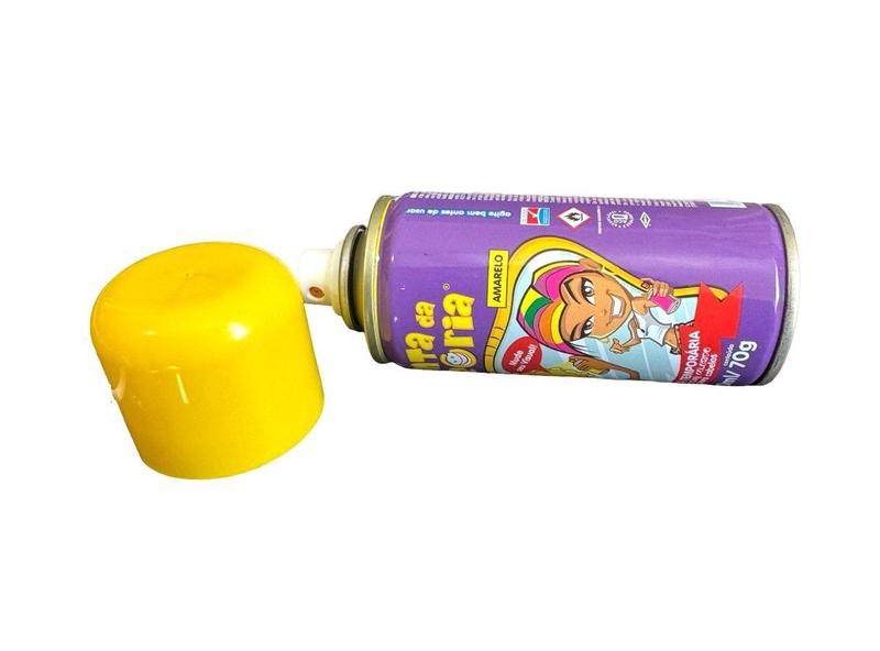 Imagem de Hair Spray Tinta Da Alegria Amarelo 120ml-kit C/2un