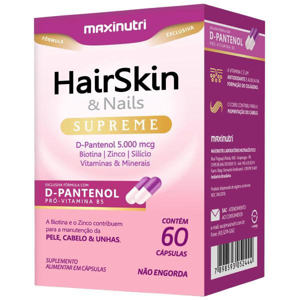 Imagem de Hairskin & Nails Supreme 60 Cápsulas Maxinutri