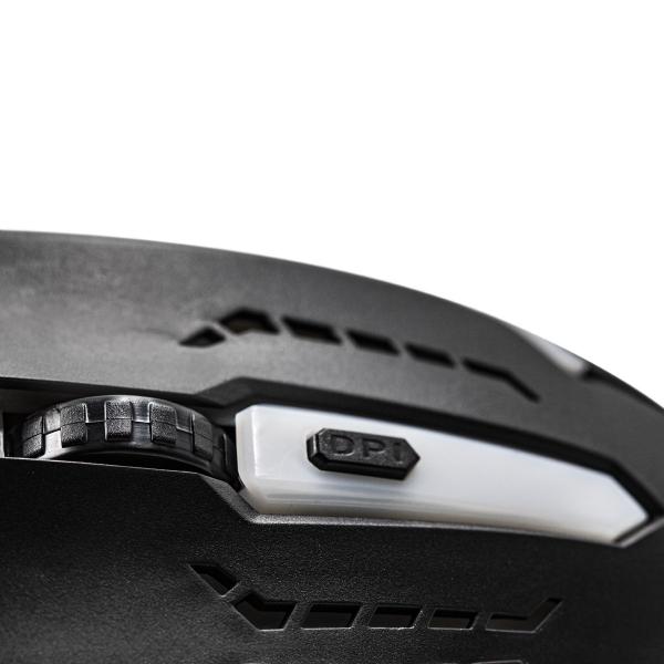 Imagem de HAIZ Mouse Gamer Óptico Botão DPI 3200 Ajustável Pc Notebook USB Com Led Cabo 1.45m