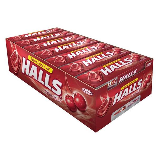 Imagem de Halls Lyptus Cereja 714g 21un