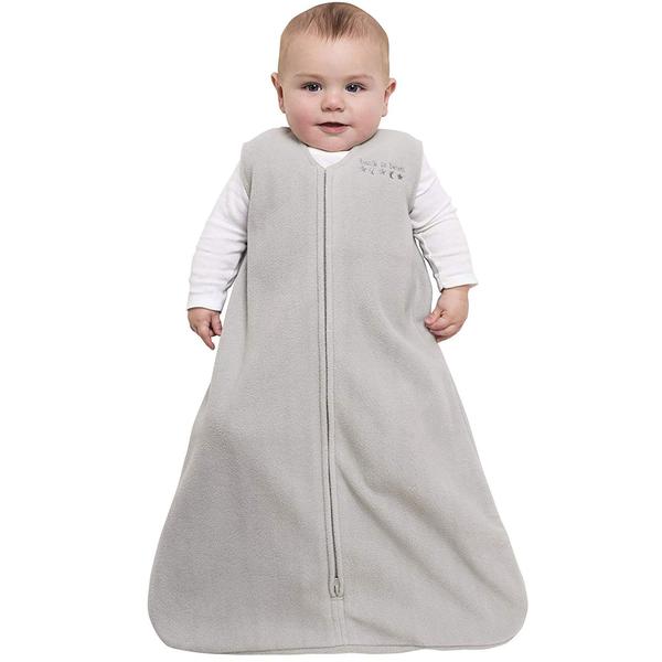 Imagem de Halo Sleepsack Micro-Fleece Wearable Blanket, TOG 1.0, Cinza, Médio