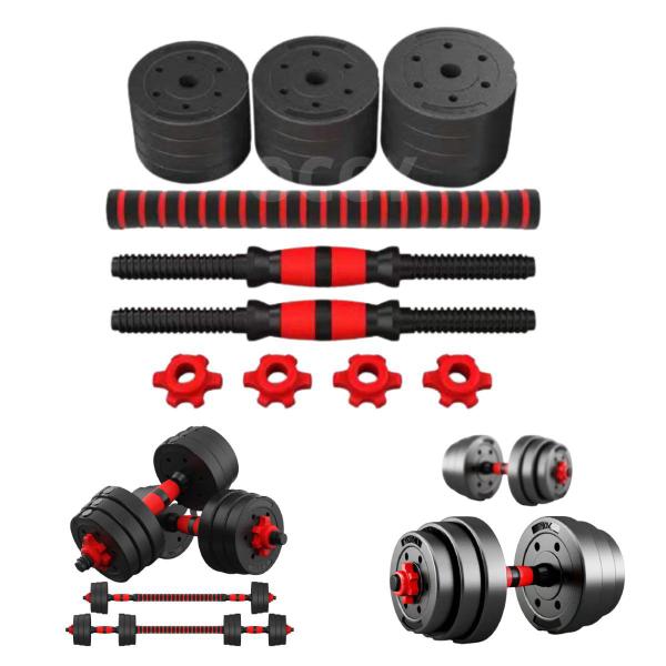 Imagem de Halter 20kg Ajustável Academia Dumbell Regulável Musculação