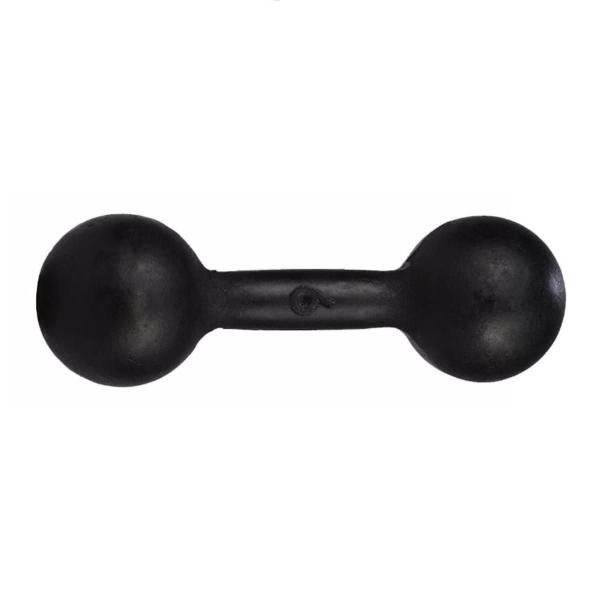 Imagem de Halter Bola 06kg Pintado Preto Ferro Fundido Academia Musculação