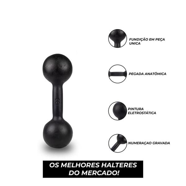 Imagem de Halter bola pintado 2kg