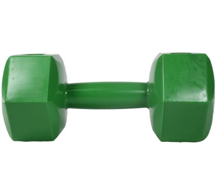 Imagem de Halter Dumbbel Sextavado Cement Bonafit 4kg Verde