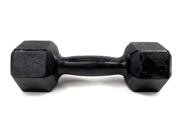 Halter Dumbell Sextavado Pintado 10Kg Musculação Megagym - Megagym Equipamentos Imagem de Halter Dumbell Sextavado Pintado 10Kg Musculação Megagym