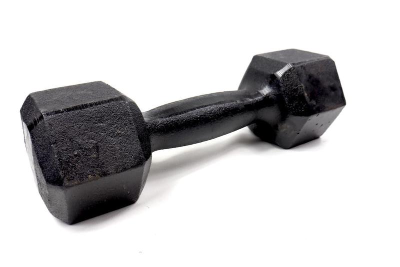 Halter Dumbell Sextavado Pintado 10Kg Musculação Megagym - Megagym Equipamentos Imagem de Halter Dumbell Sextavado Pintado 10Kg Musculação Megagym