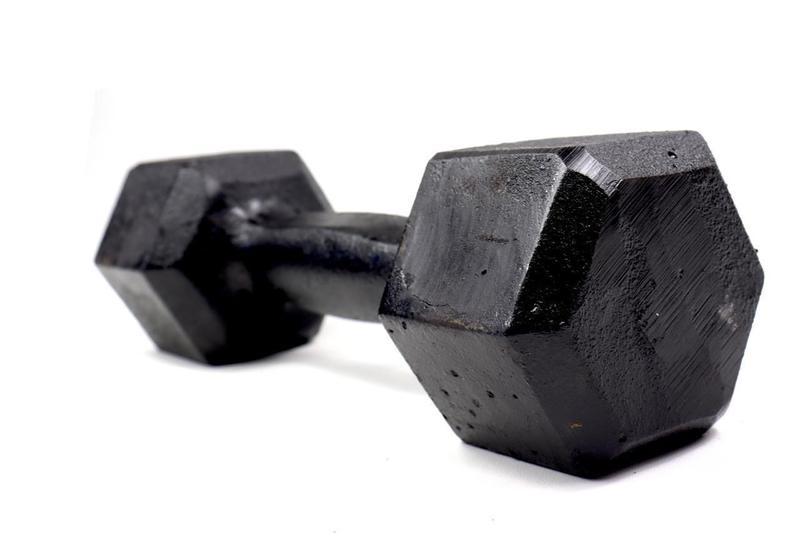 Imagem de Halter Dumbell Sextavado Pintado 10Kg Musculação Megagym