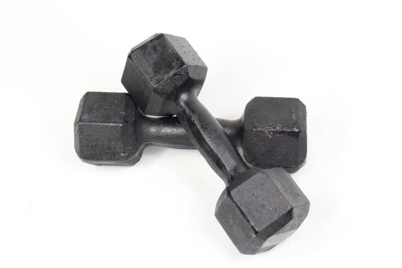 Imagem de Halter Dumbell Sextavado Pintado 2Kg Treino E Musculação