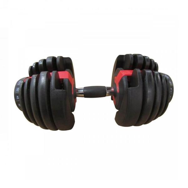 Imagem de Halter Regulável Anilha Dumbbell Ajustável 24kg Yangfit