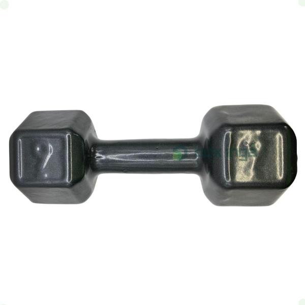 Halter Sextavado Emborrachado - 9 Kg - BOX INGÁ Imagem de Halter Sextavado Emborrachado - 9 Kg