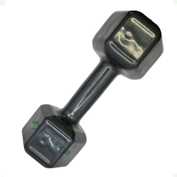 Halter Sextavado Emborrachado - 9 Kg - BOX INGÁ Imagem de Halter Sextavado Emborrachado - 9 Kg