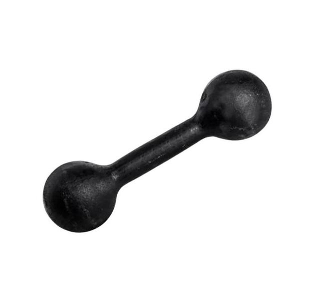 Imagem de Halter Super Premium Bola Pintado 3Kg Peso Musculação