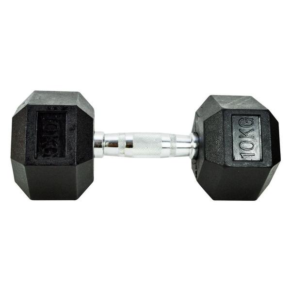 Imagem de Halteres Sextavado Ahead Sports AS2102J 10kg