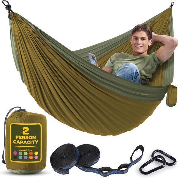 Imagem de Hammock SEWANTA Durable Nylon Camping, capacidade de 227 kg com alças