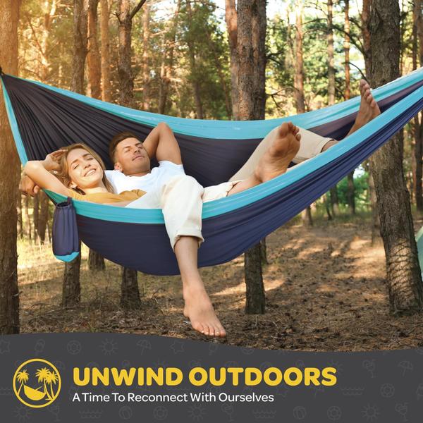 Imagem de Hammock SEWANTA Durable Nylon Camping, capacidade de 227 kg