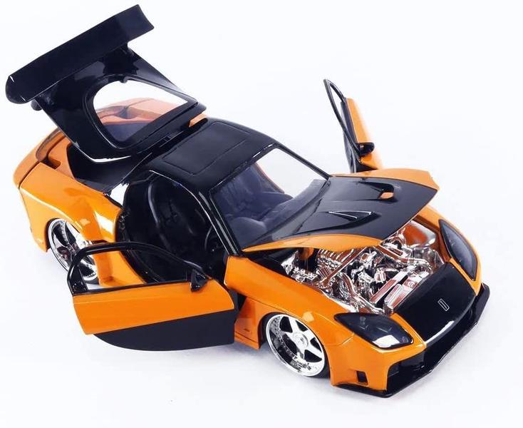 Imagem de Han e Mazda RX-7 - Velozes e Furiosos - Hollywood Rides - 1/24 - Jada