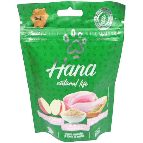 Imagem de Hana Natural Life Batata Doce Quinoa Frango80g Para Cães Adultos Kit C/ 20 Un