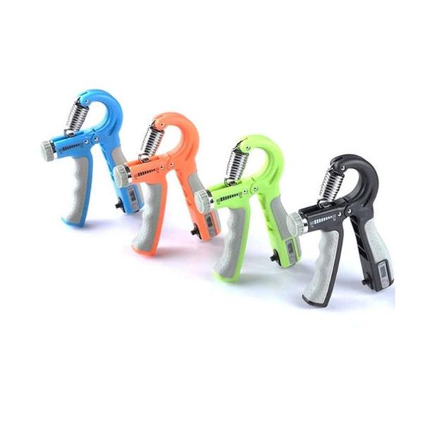 Hand Grip Com Contador E Ajuste 5 Kg A 60Kg Cor Aleatório - Coisaria Imagem de Hand Grip Com Contador E Ajuste 5 Kg A 60Kg Cor Aleatório