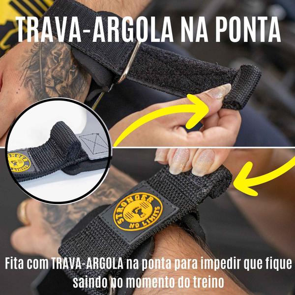 Imagem de Hand Grip Cross Thor Valhalla Lançamento Luva Protetor De Mão Alta Resistência Pull Up