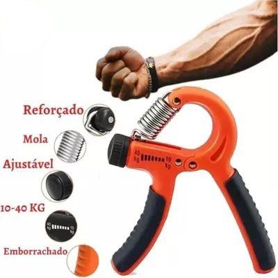 Hand Grip Flexor De Punho Com Mola Ajustável Antebraço Mãos - Mbfit Imagem de Hand Grip Flexor De Punho Com Mola Ajustável Antebraço Mãos