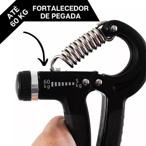 Imagem de Hand Grip Fortalecedor Braços Antebraços Mão 5 60 Kilos