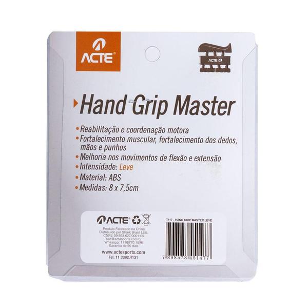 Imagem de Hand Grip Leve Plástico ABS e Aço T117 Cinza Acte