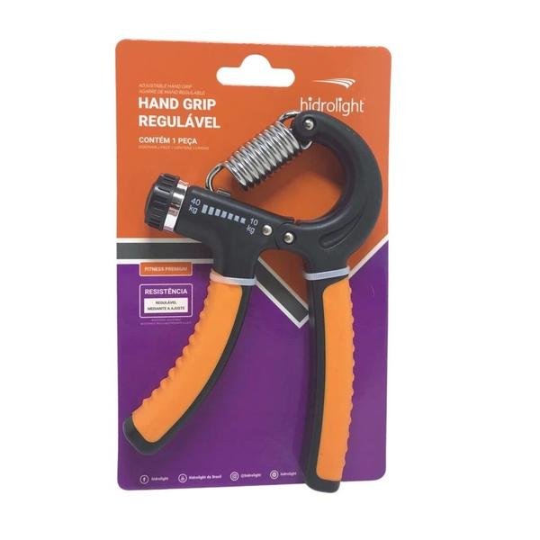 Hand Grip Regulável Fortalecimento Mãos e Braços Hidrolight Imagem de Hand Grip Regulável Fortalecimento Mãos e Braços Hidrolight