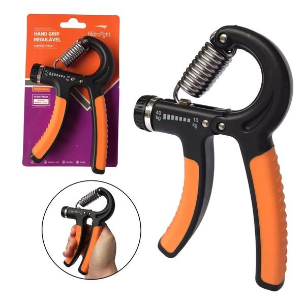 Hand Grip Regulável Fortalecimento Mãos e Braços Hidrolight Imagem de Hand Grip Regulável Fortalecimento Mãos e Braços Hidrolight