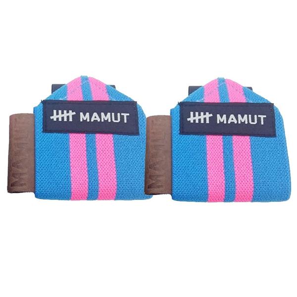 Imagem de Hand Grip Wraps Munhequeira Elástica Com Grip Em Couro Mamut