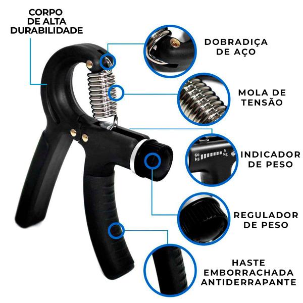 HAND GRIPE Aparelho Para Exercício De Pulso Ante Braço Punho Hand Grip para Fisioterapia Fortalecimento - FORTALECEDOR DE ANTEBRACO E MÃO, Fisioterapia Imagem de HAND GRIPE Aparelho Para Exercício De Pulso Ante Braço Punho Hand Grip para Fisioterapia Fortalecimento