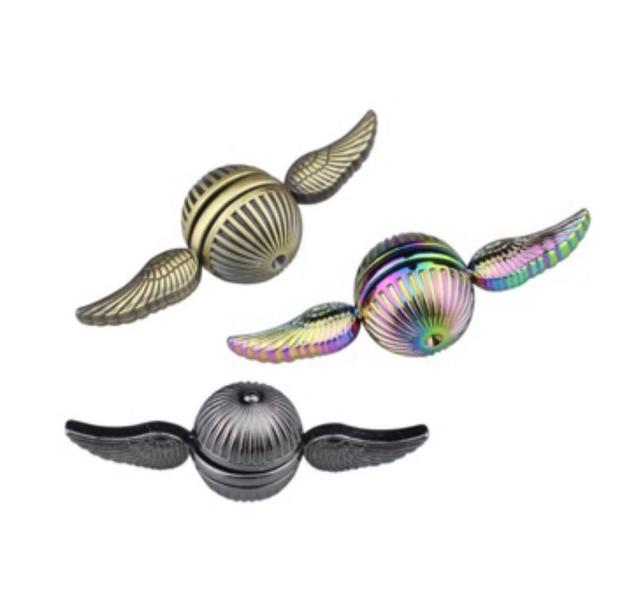 Imagem de Hand Spinner Giroscópio Dedo Metal Magic Wing Multicolor