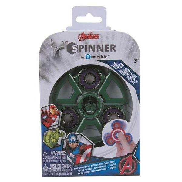 Imagem de Hand Spinner Marvel Vingadores Capitão Hulk Homem-Aranha