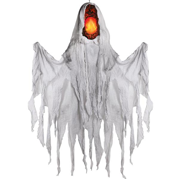 Imagem de Hanging Ghost Prop Joliyoou 55 Halloween com som e luz