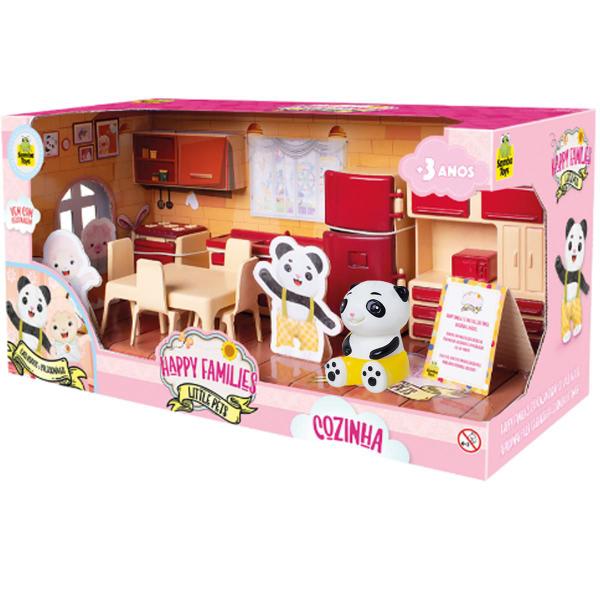 Imagem de Happy Families Cozinha com Acessórios e Panda Samba Toys